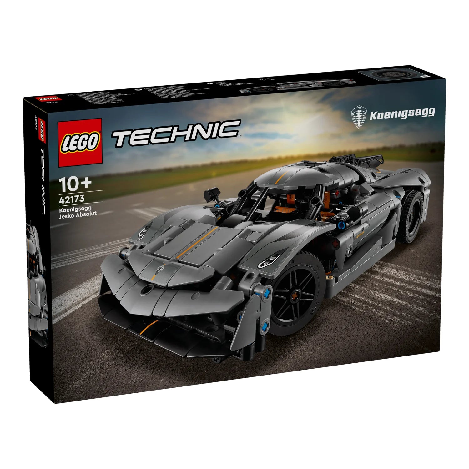 LEGO® Technic - Koenigsegg Jesko Absolut Grey Hypercar (42173)