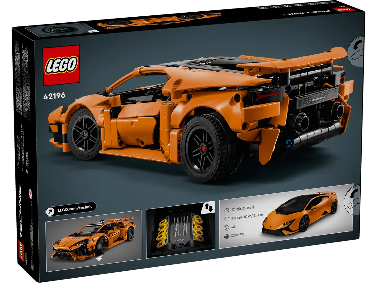 LEGO® Technic - Lamborghini Huracán Tecnica Orange (42196)