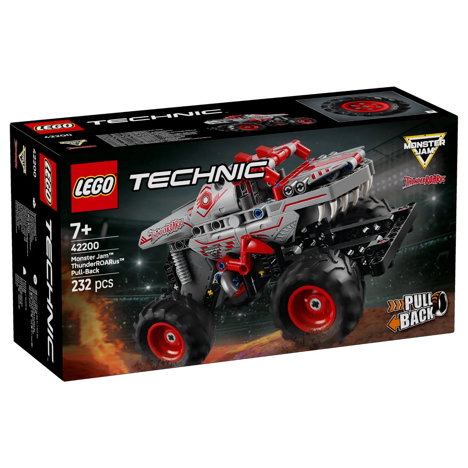 Technic™  Monster Jam™ ThunderROARus™ Pull-Back (42200)