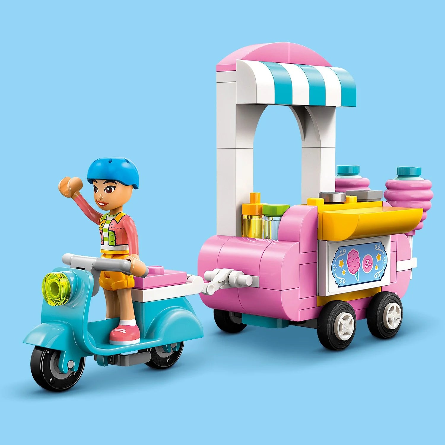 Friends™ Cotton Candy Stand and Scooter (42643)