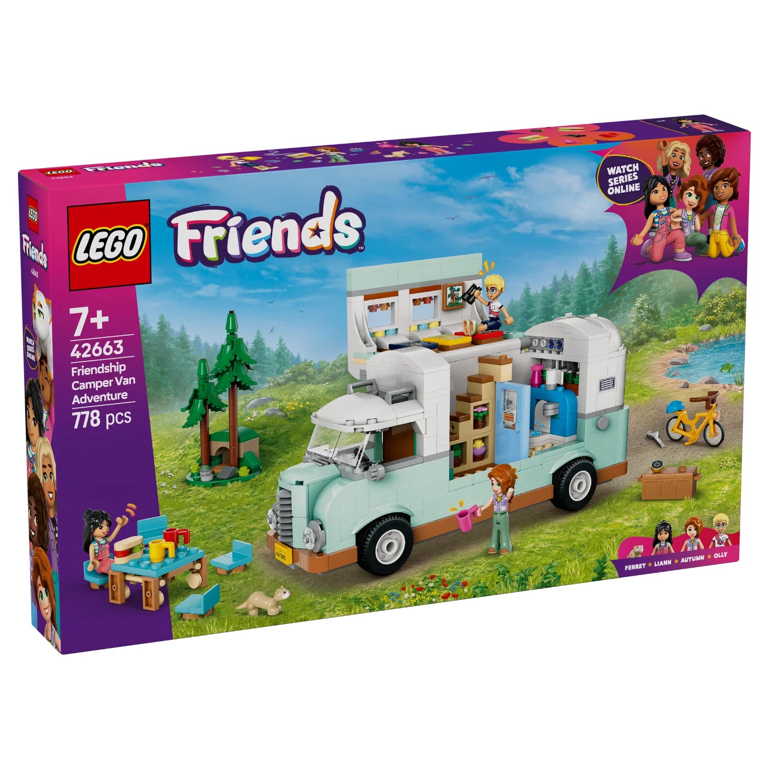 Friends™ Friendship Camper Van Adventure (42663)