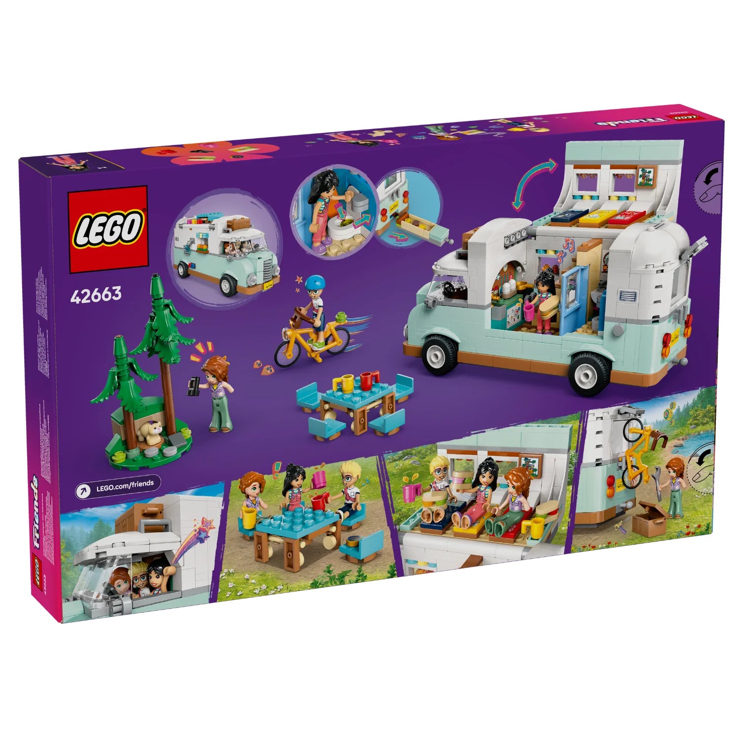 Friends™ Friendship Camper Van Adventure (42663)