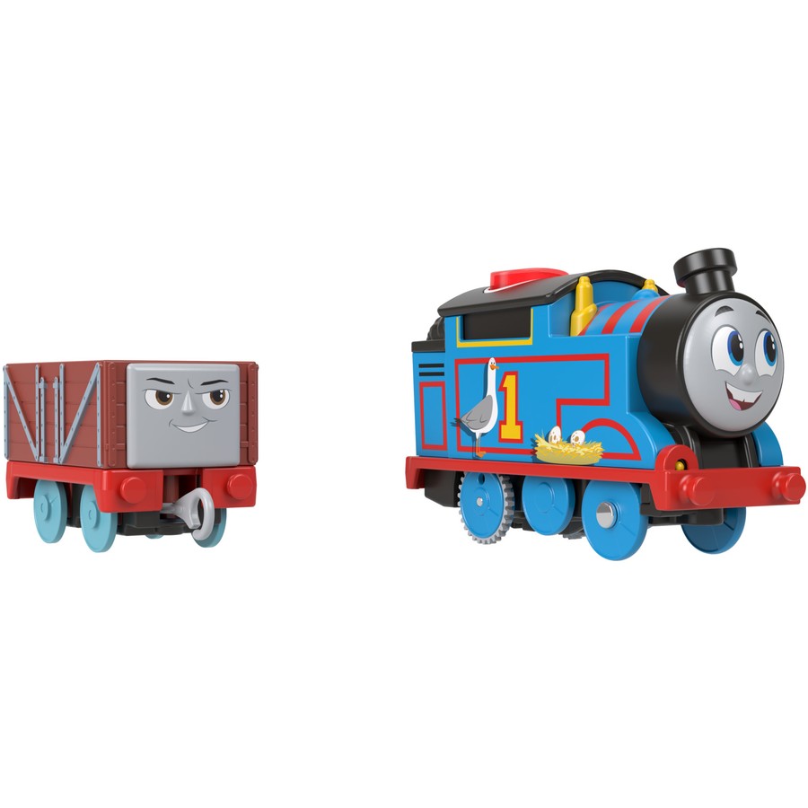 Motorised Thomas Talking Cranky Delivery Train Set Set