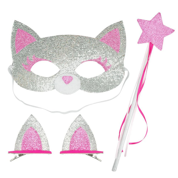 Dress Up Play Set - Silver Cat