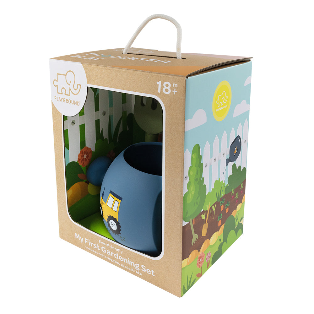 Playground - My First Gardening Set - Blue Tractor