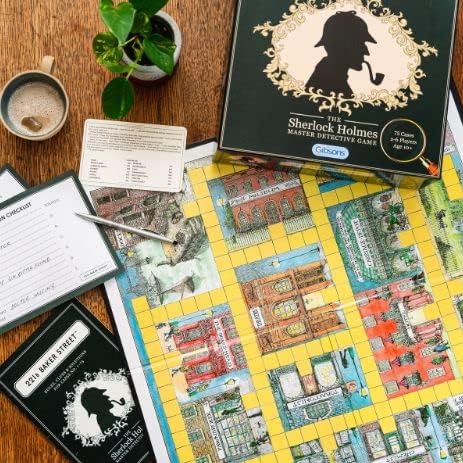 The Sherlock Holmes Master Detective Game - 221B Baker Street