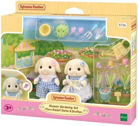 Blossom Gardening Set - Flora Rabbit Sister & Brother