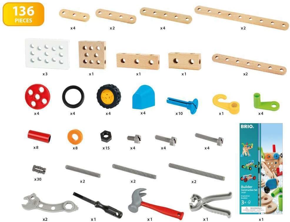 STEM Builder - Construction Set 136pc (34587)