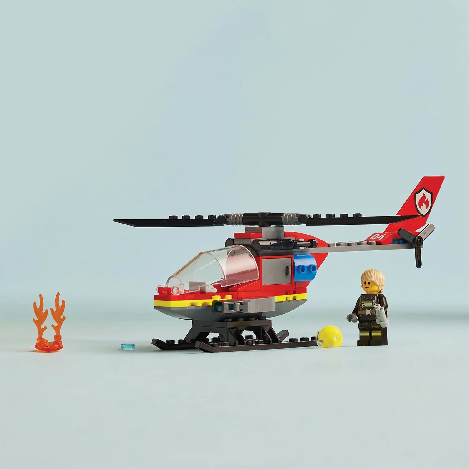 City - Fire Rescue Helicopter (60411)