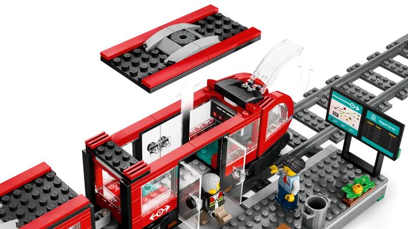 LEGO® City - Downtown Streetcar and Station (60423)