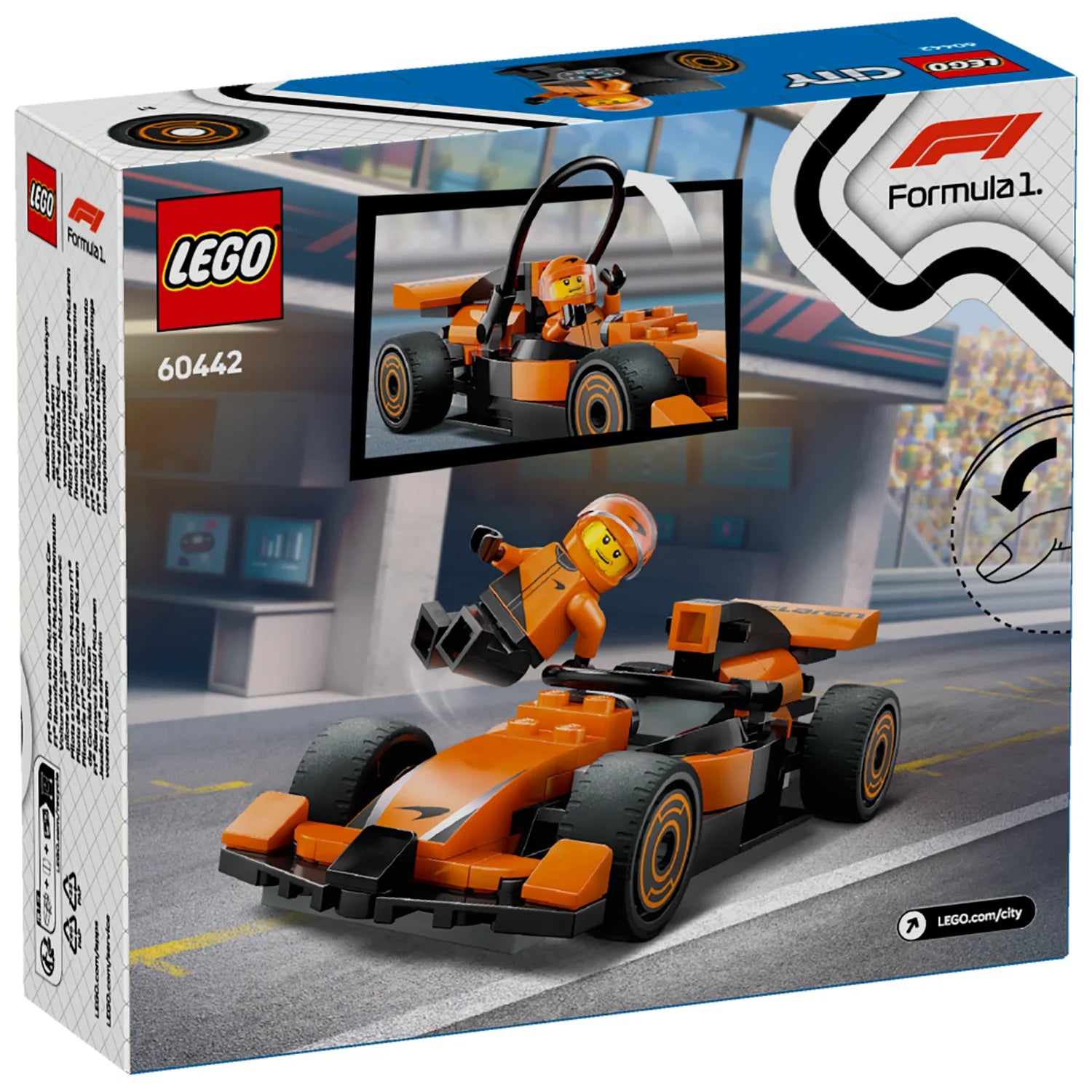 City F1® Driver with McLaren Race Car (60442)