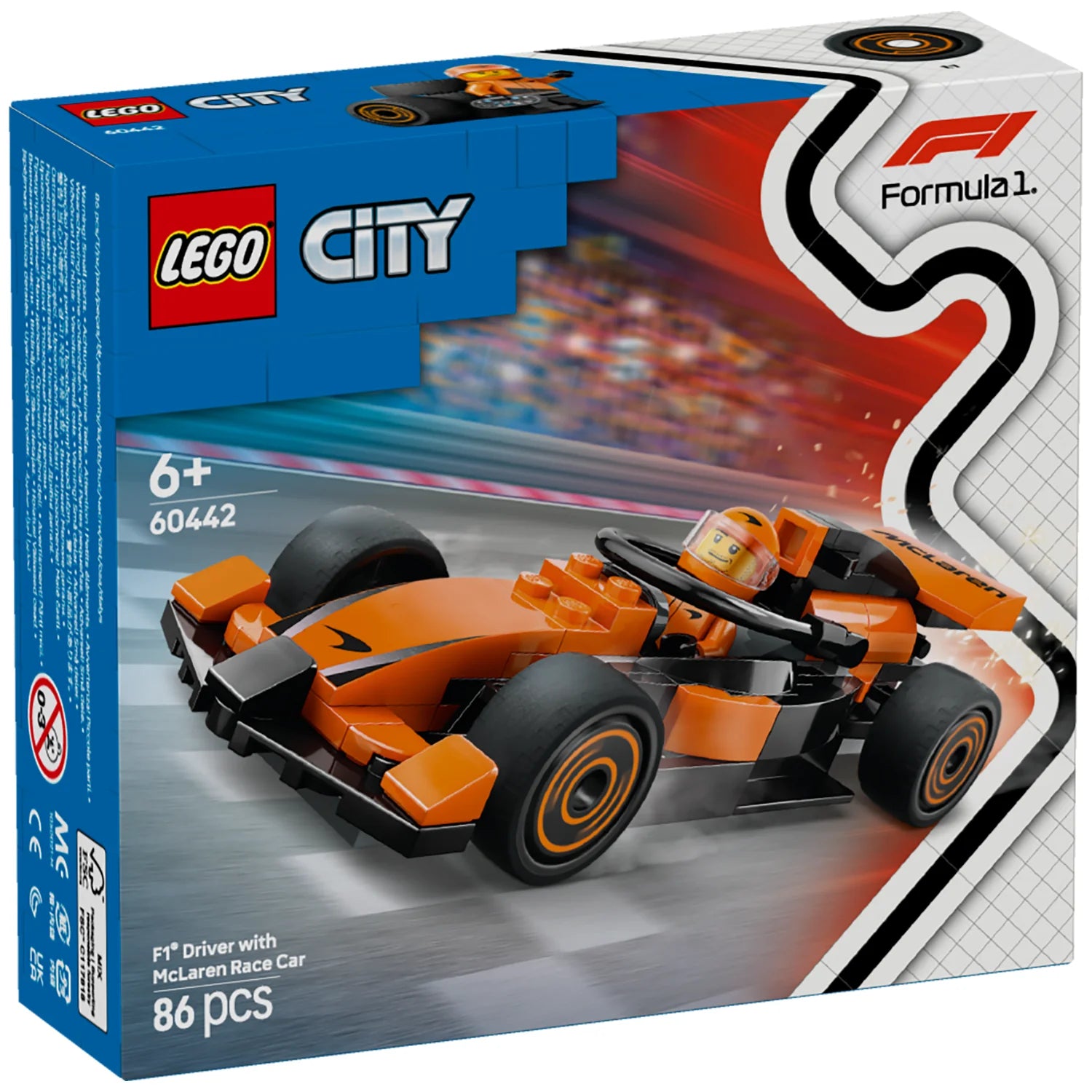 City - F1® Driver with McLaren Race Car (60442)