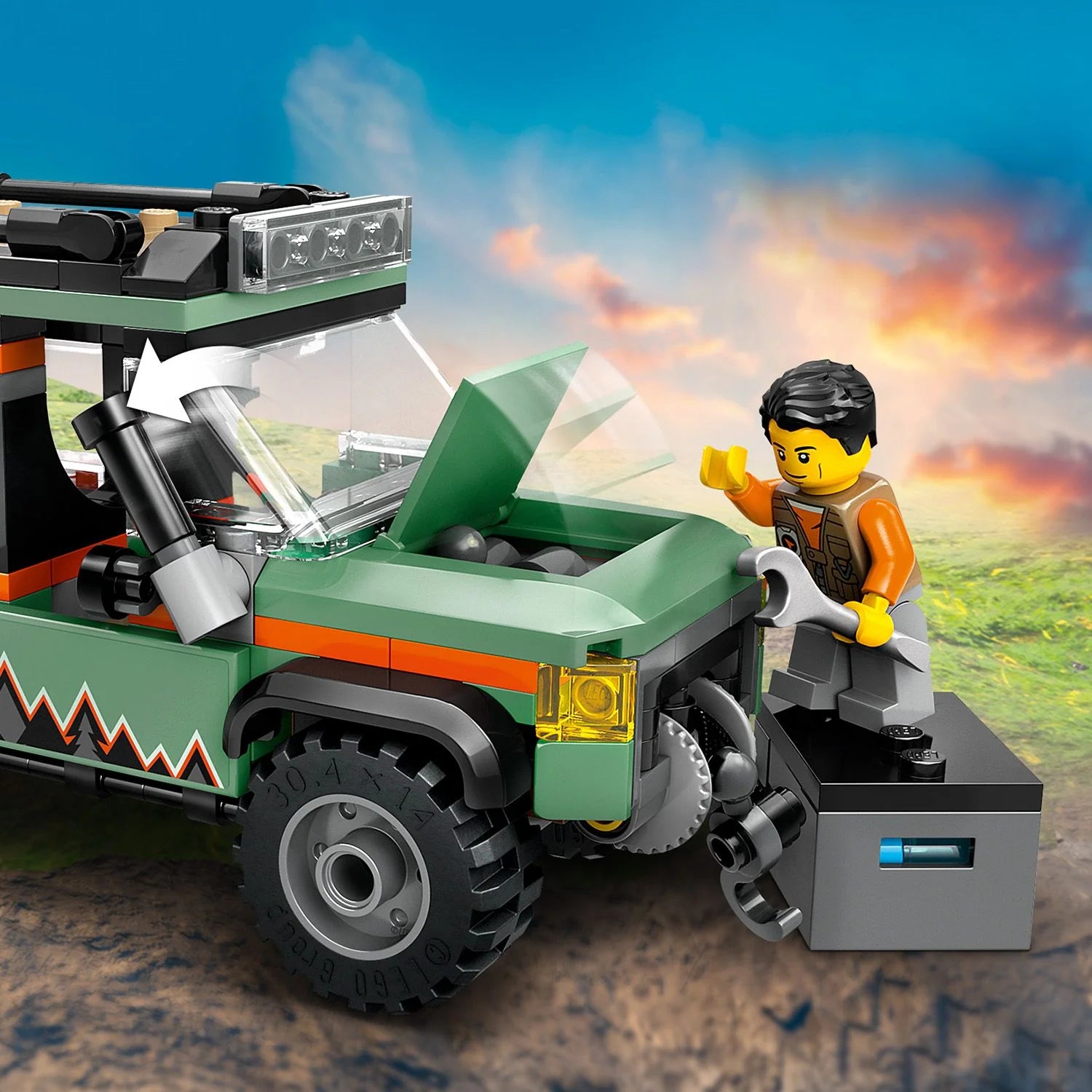 City Off-Road 4x4 Mountain Truck (60447)