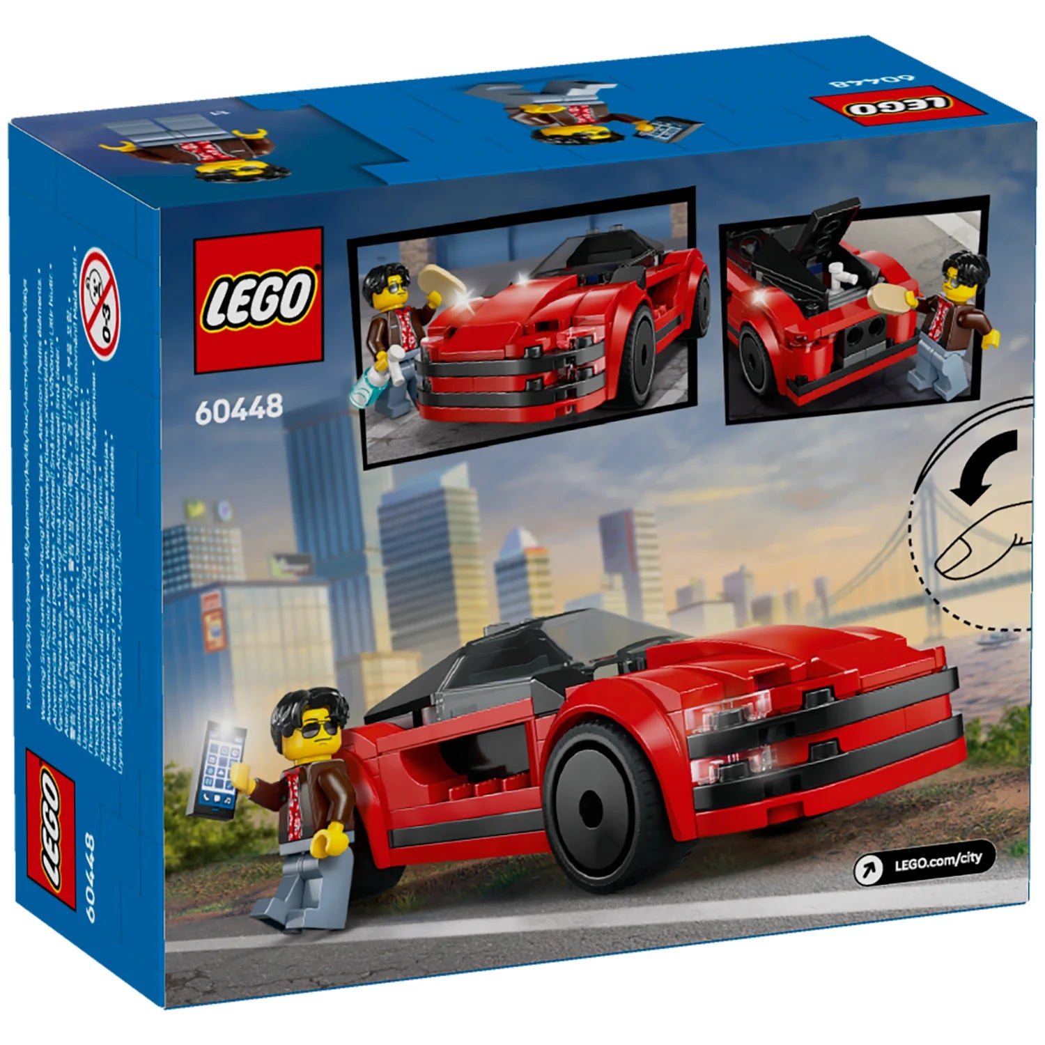 City Red Sports Car (60448)