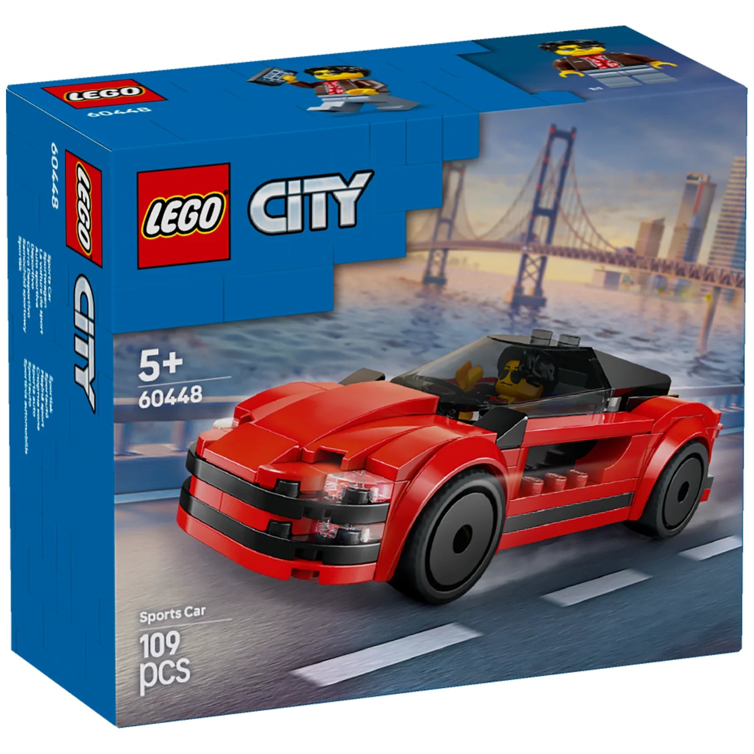 City - Red Sports Car (60448)