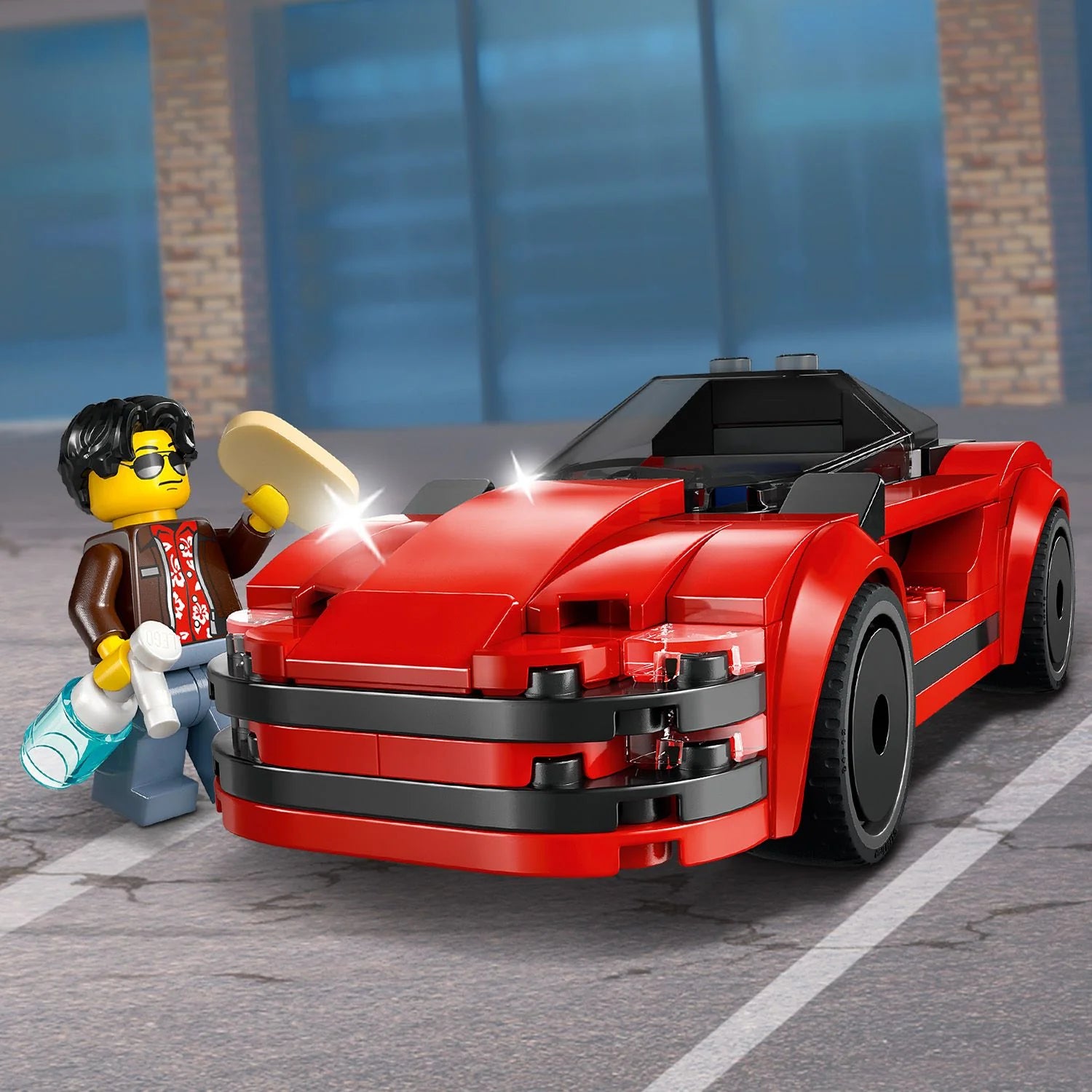 City Red Sports Car (60448)