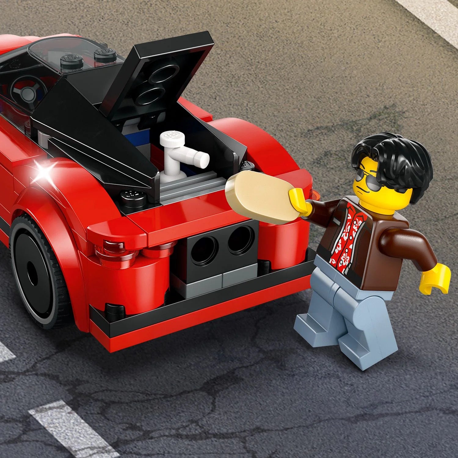 City Red Sports Car (60448)