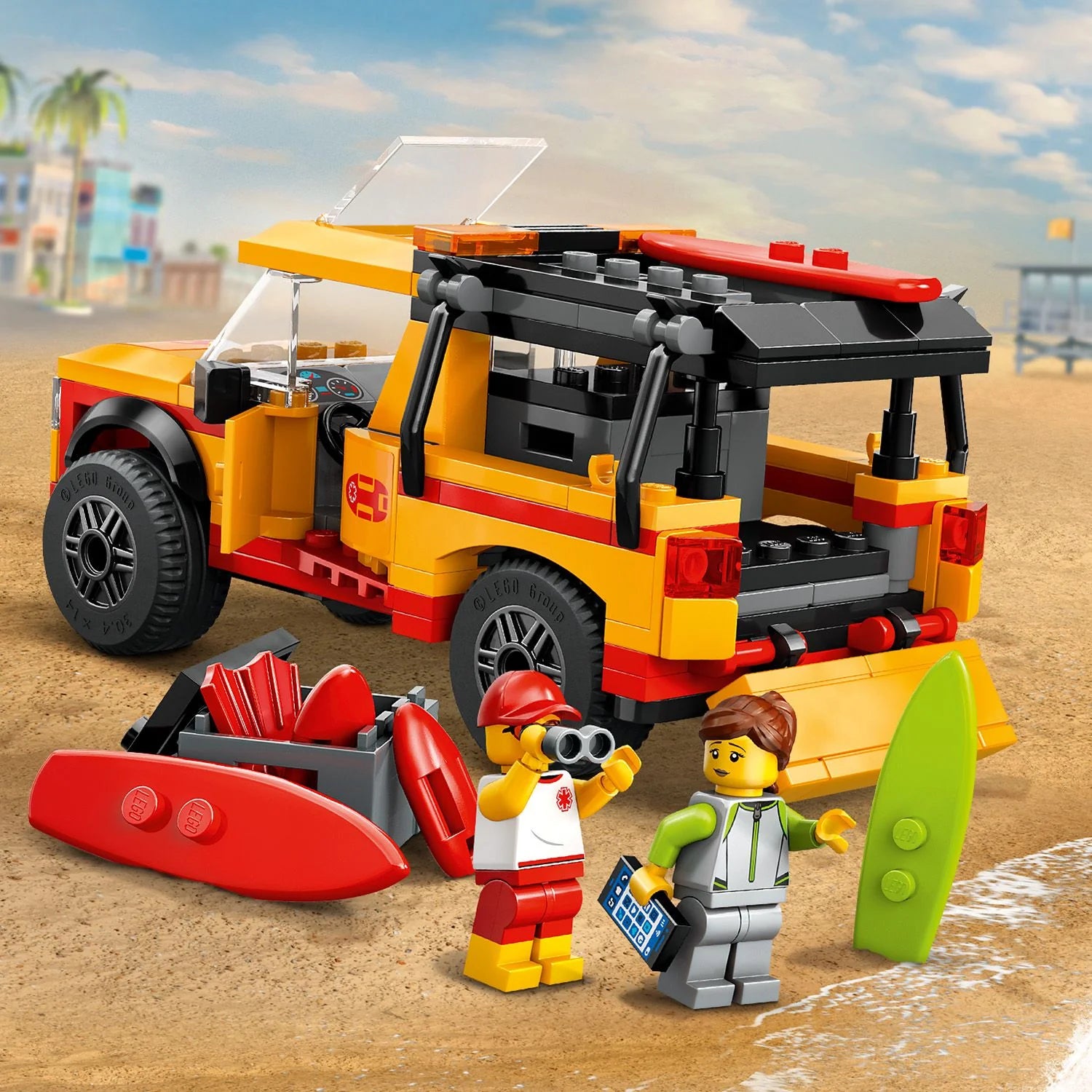 City Lifeguard Beach Rescue Truck (60453)