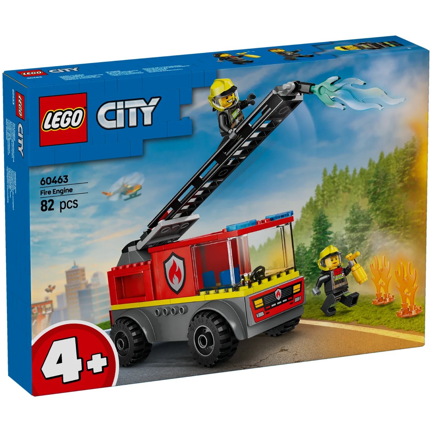 City - Fire Ladder Truck (60463)