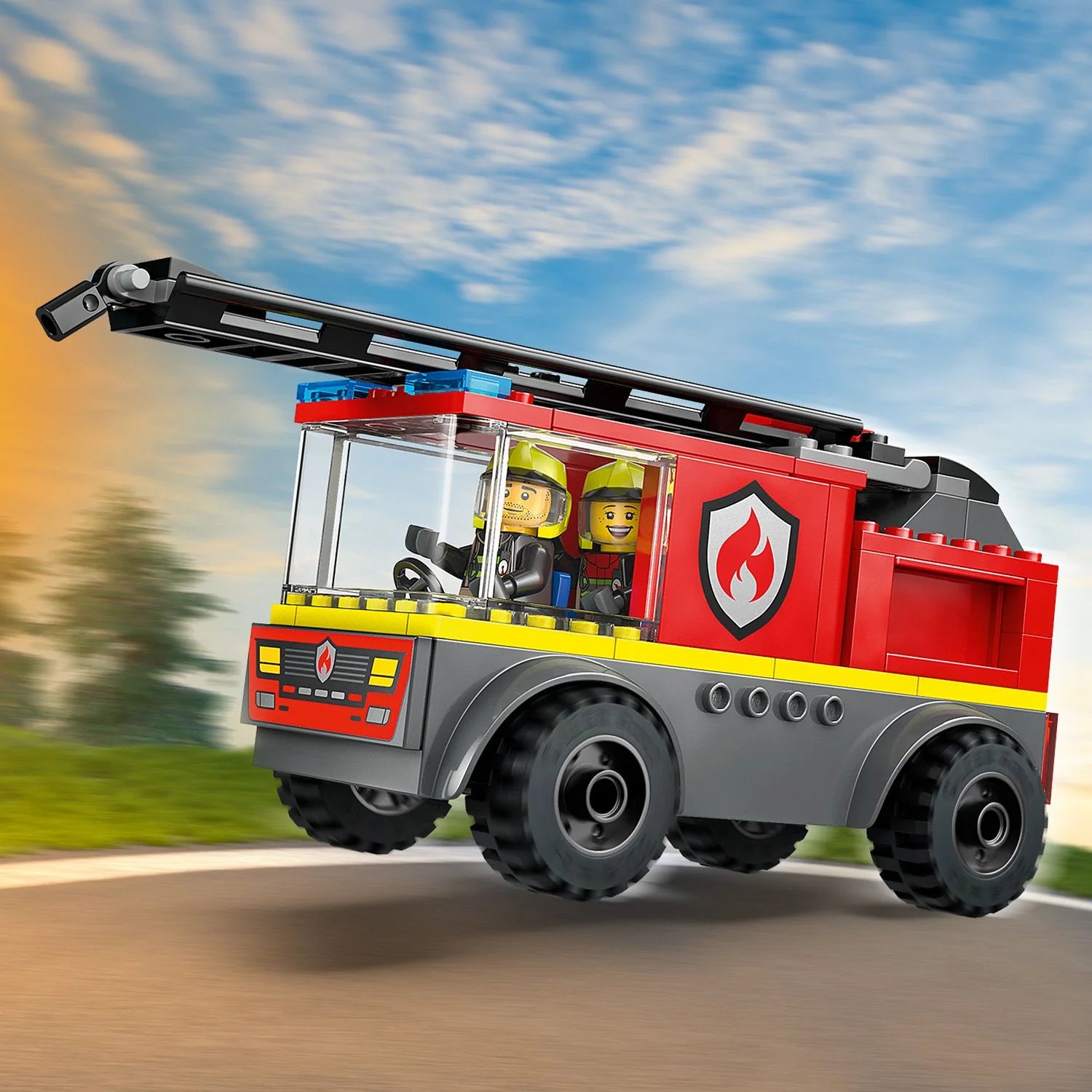 City - Fire Ladder Truck (60463)