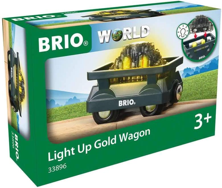 Light Up Gold Wagon (33896)