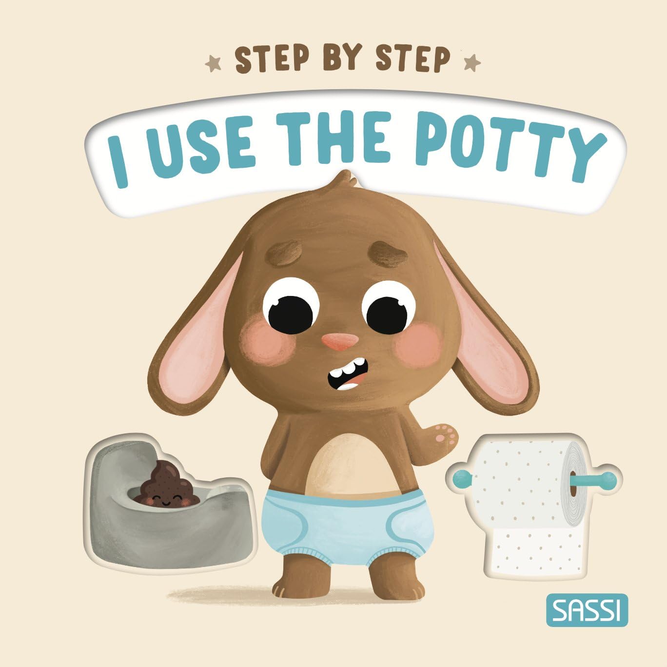 Board Book - Step by Step - I Use The Potty