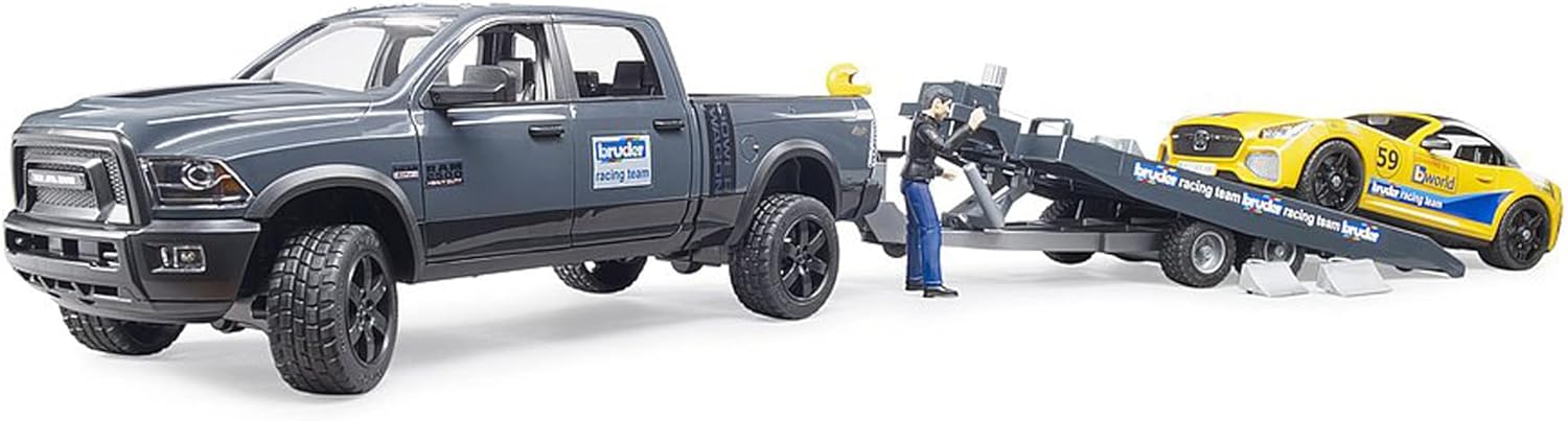 Bruder - 1:16 RAM 2500 Power Wagon & Bruder Road Racing Team (02504)