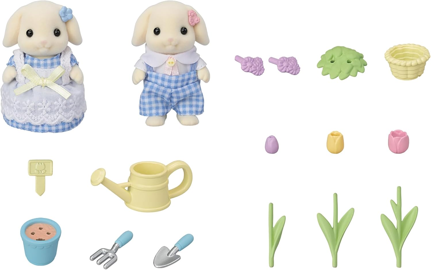 Blossom Gardening Set - Flora Rabbit Sister & Brother