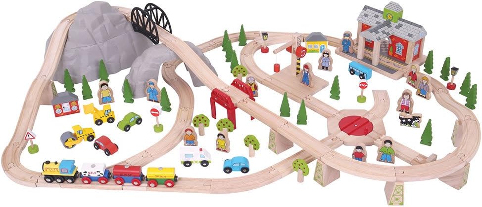 Bigjigs - Mountain Railway Train Set