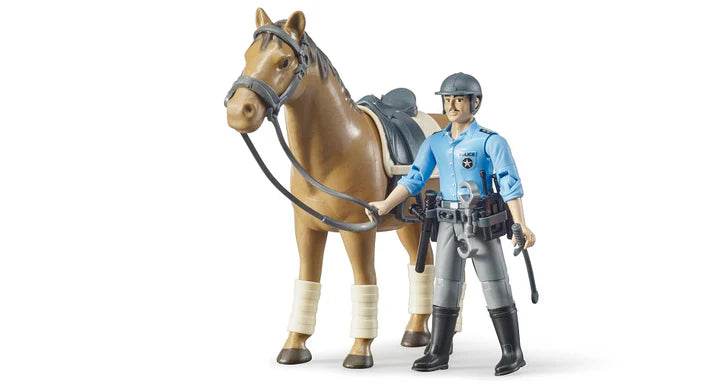 Bruder - Bworld Figure - Mounted Police Officer (62507)