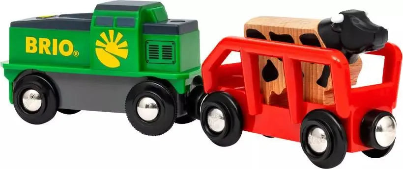 BRIO - Farm Battery Train 4 pieces (36018)