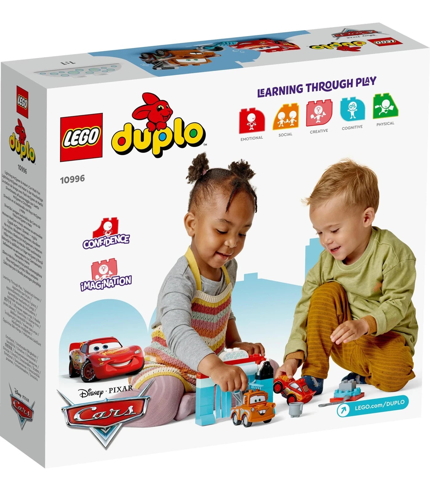 LEGO® DUPLO - Lightning McQueen & Mater's Car Wash Fun (10996)