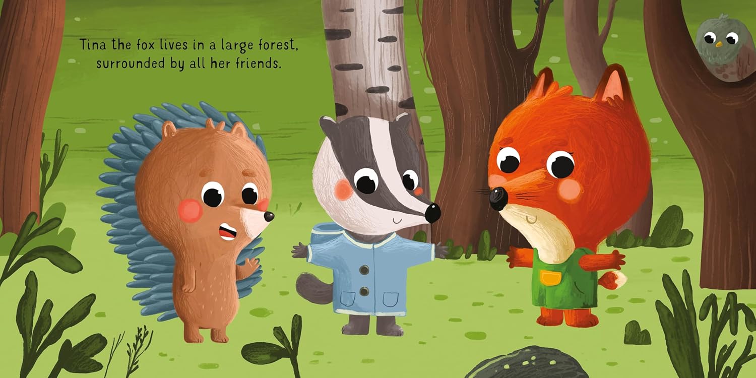 Board Book - Emotions - Tina The Fox - Feeling Angry