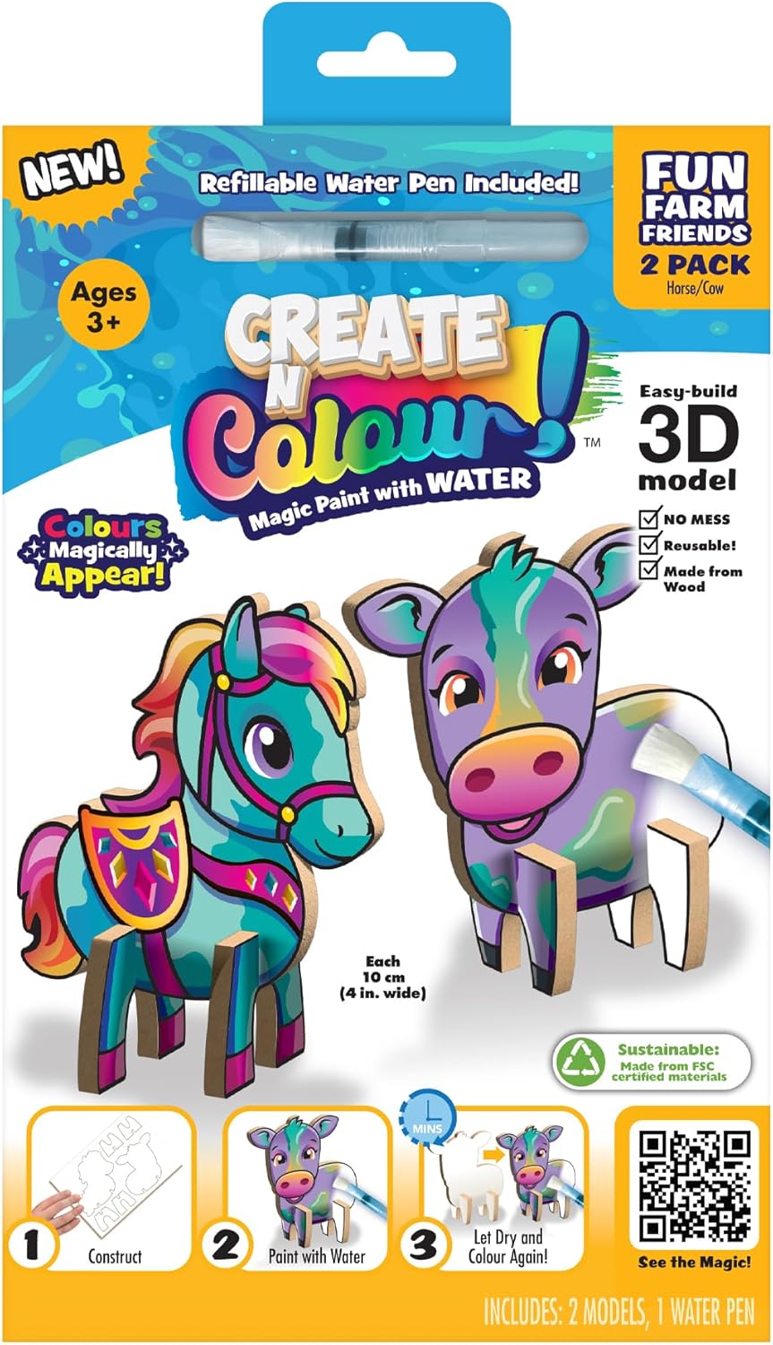 Create 'n' Colour - Fun Farm Friends