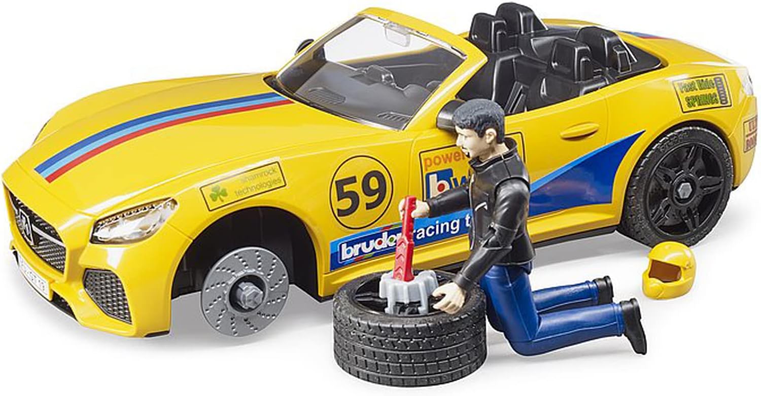 Bruder - 1:16 RAM 2500 Power Wagon & Bruder Road Racing Team (02504)