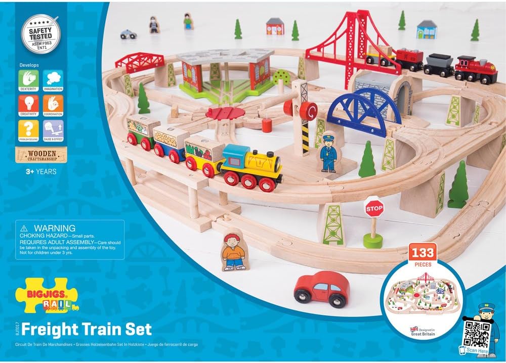 Bigjigs - Freight Train Set