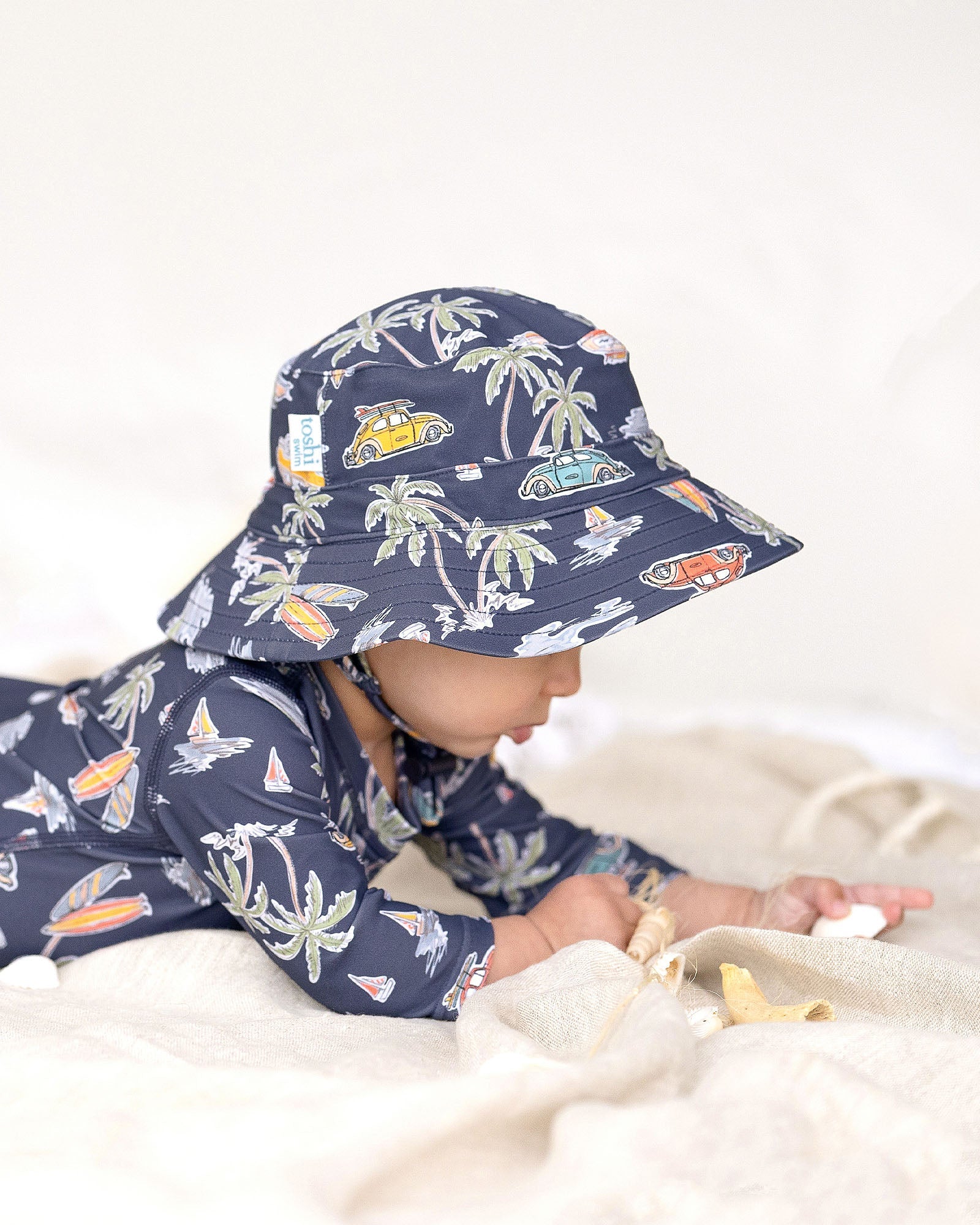 Toshi Swimhat - Baby Sunhat - Classic - Surf Twilight