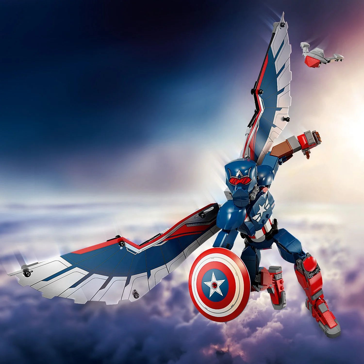 Marvel New Captain America Construction Figure (76296)