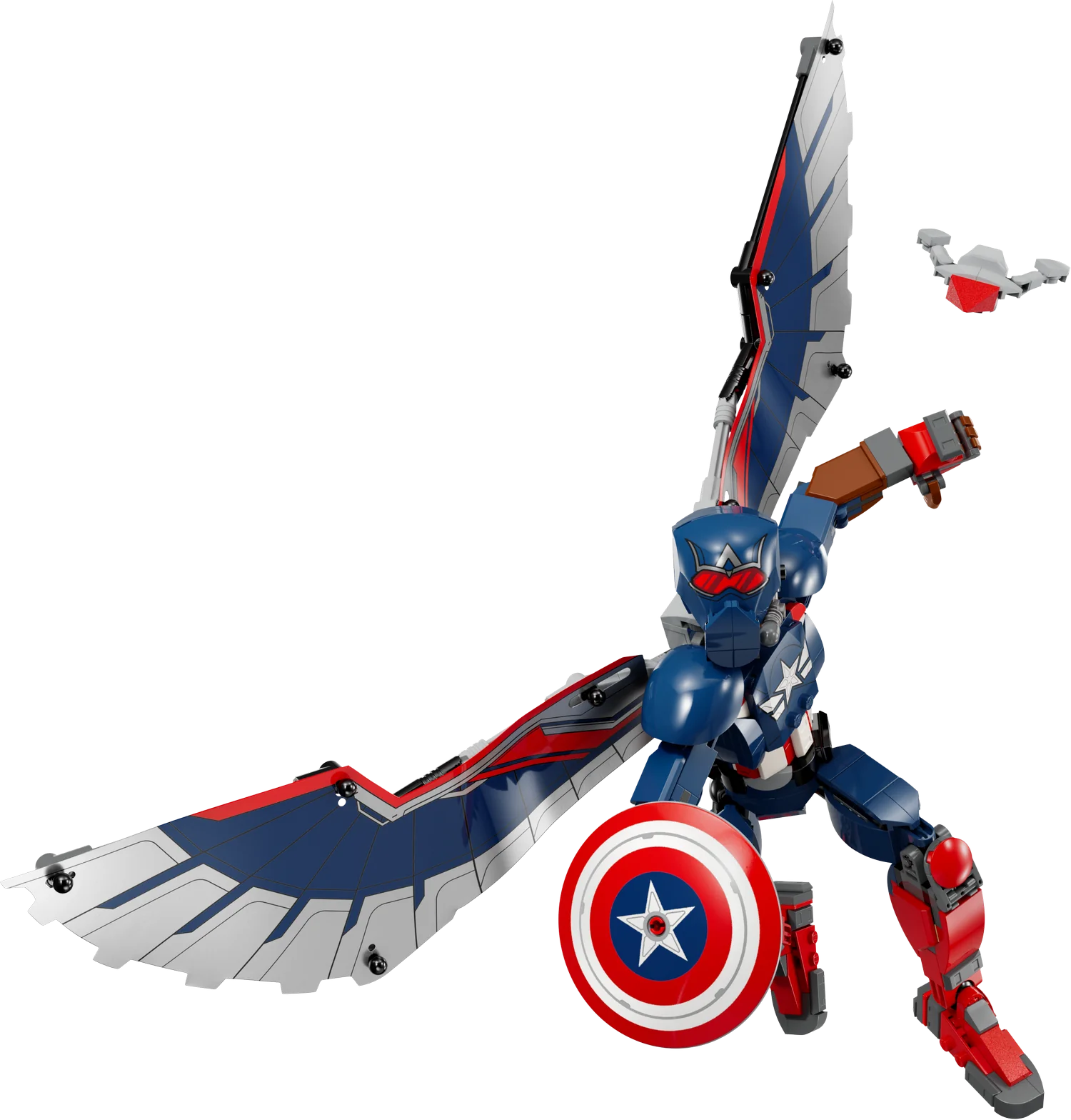 Marvel New Captain America Construction Figure (76296)