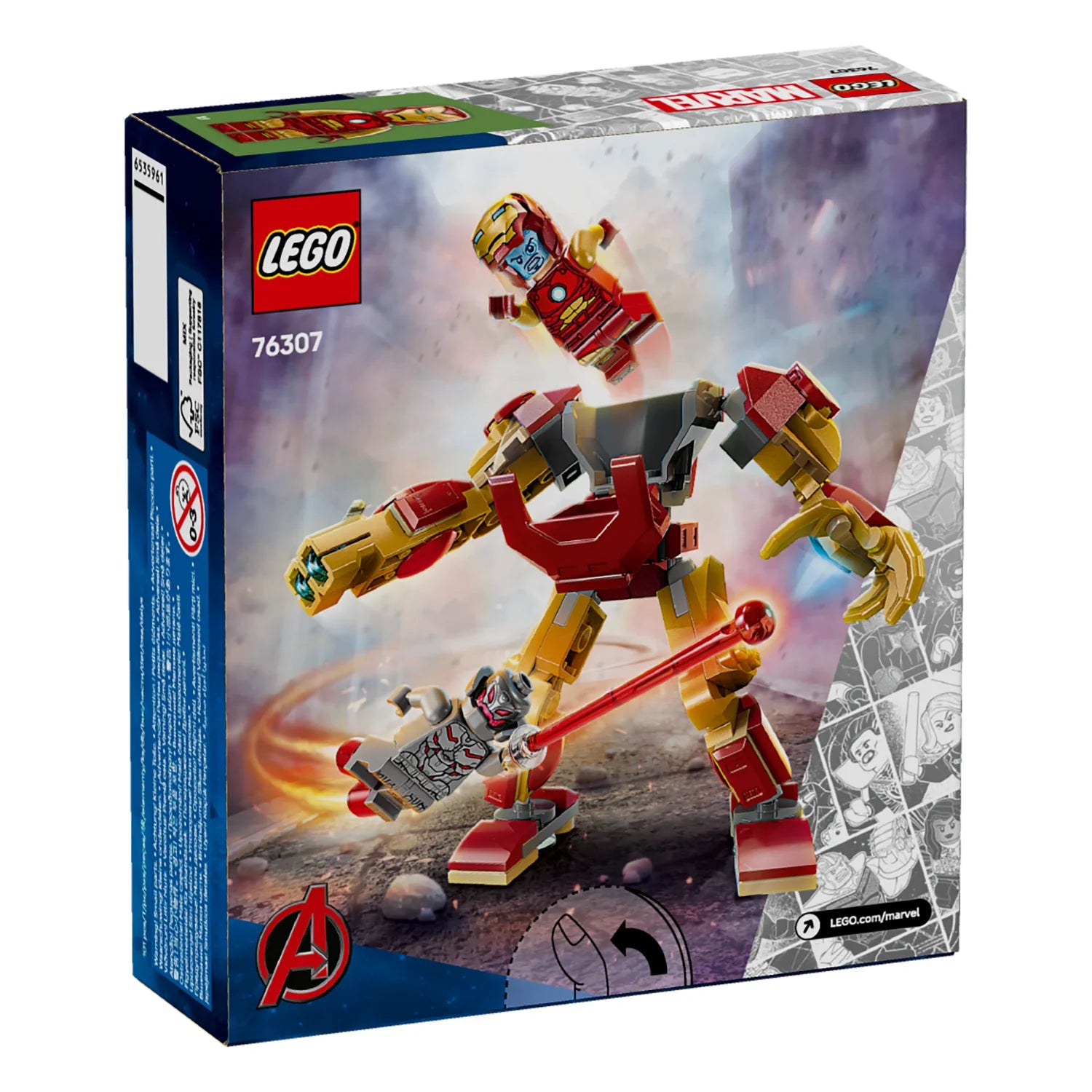 Marvel Iron Man Mech vs. Ultron (76307)