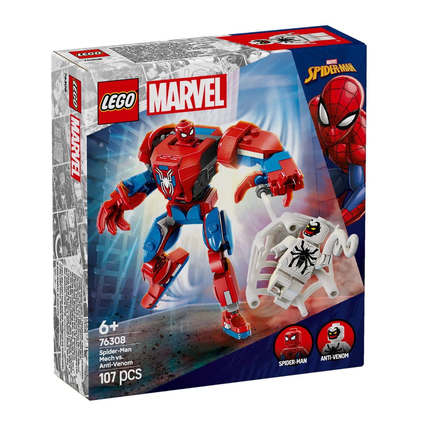 Marvel - Spider-Man Mech vs. Anti-Venom (76308)