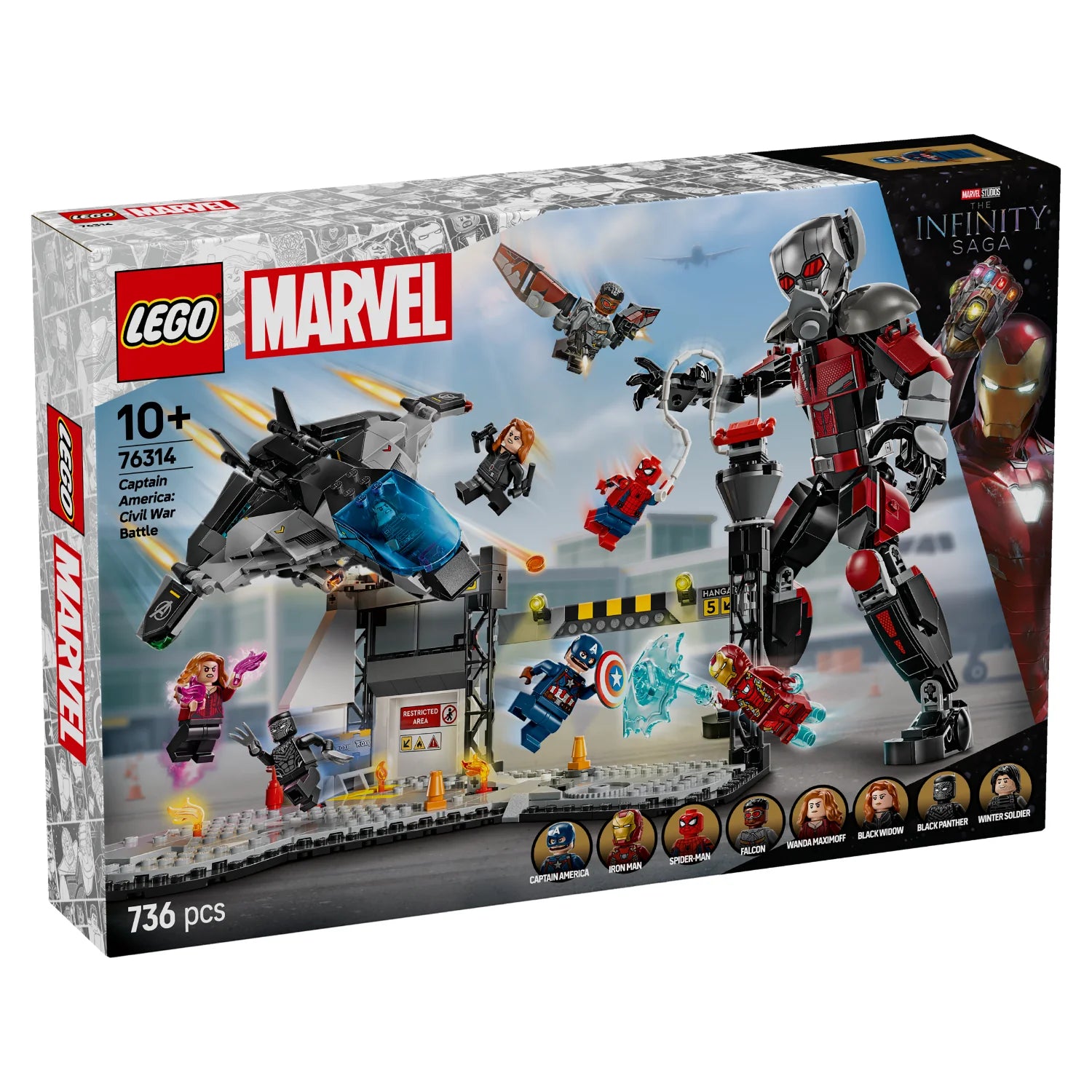 Marvel Captain America: Civil War Action Battle (76314)