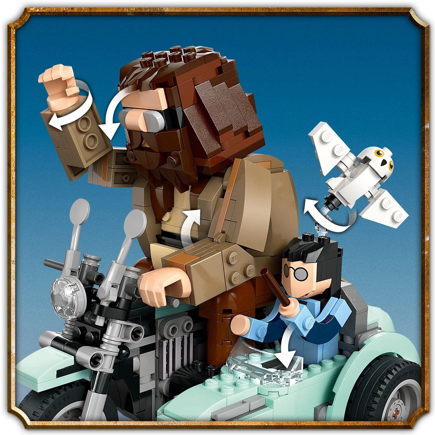 Harry Potter™ - Hagrid™ & Harry's Motorcycle Ride (76443)