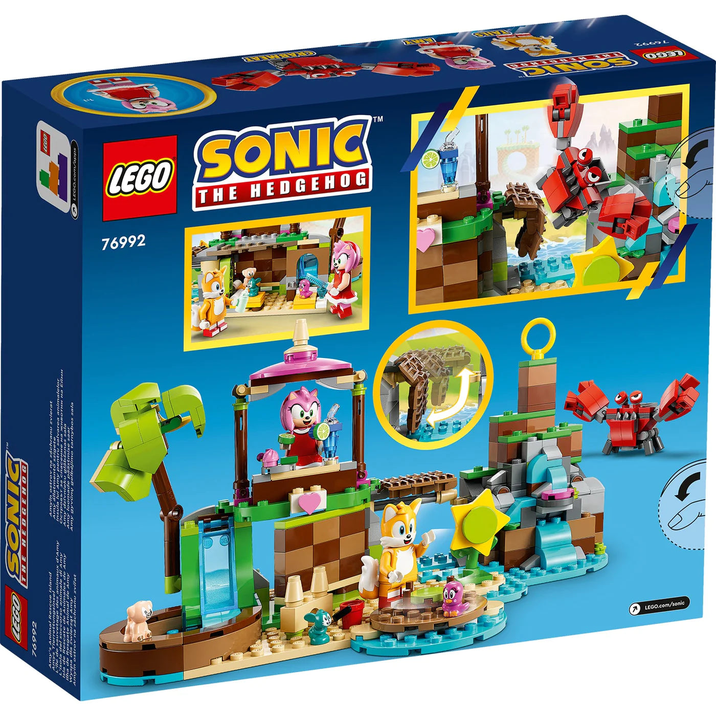 LEGO® Sonic the Hedgehog™ – Amy's Animal Rescue Island (76992)