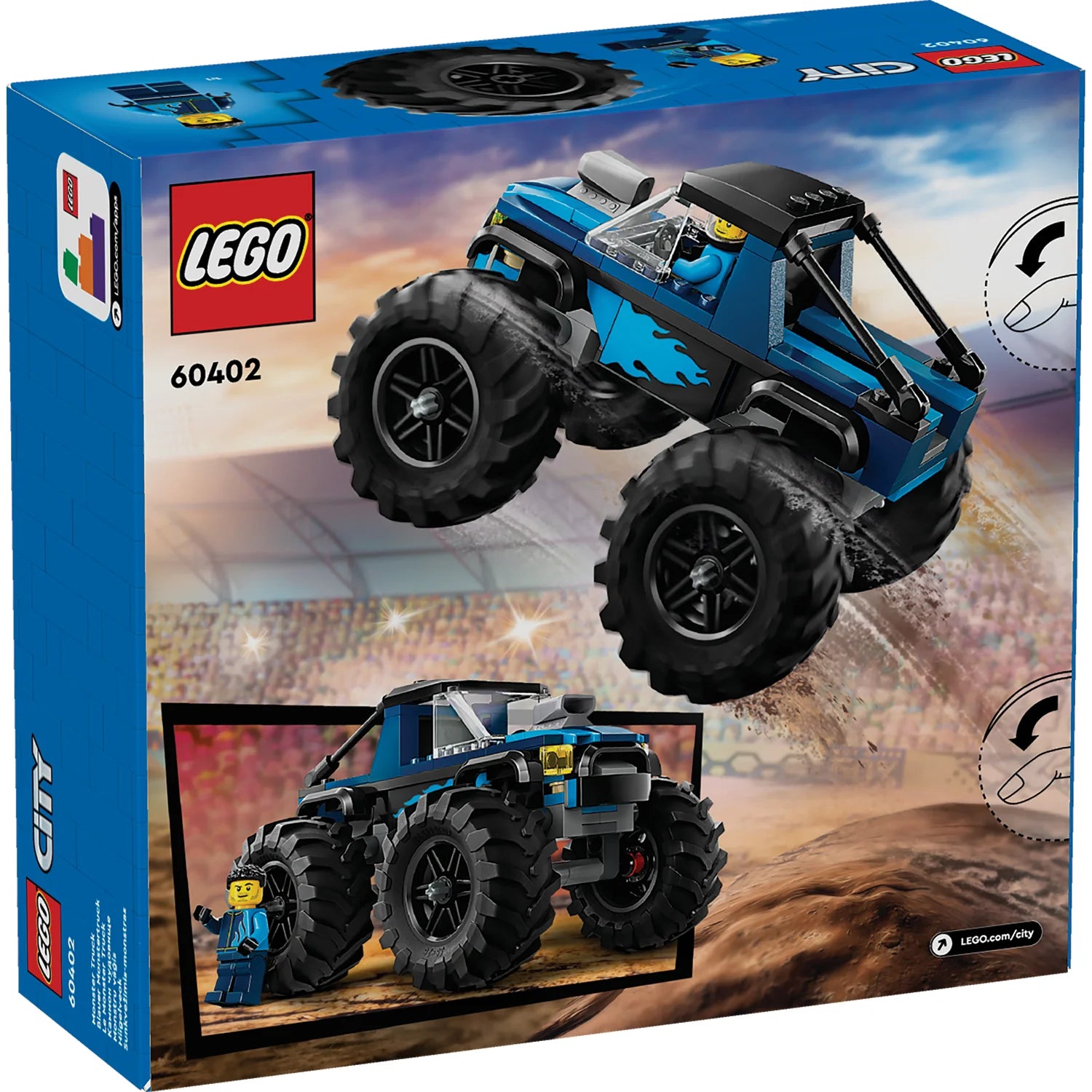 City - Blue Monster Truck (60402)