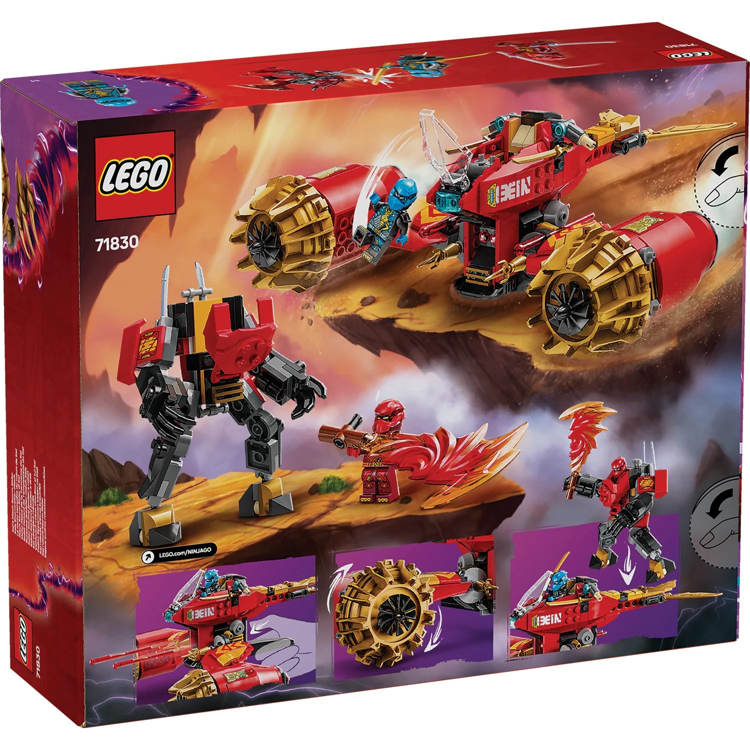 Ninjago - Kai's Mech Storm Rider (71830)