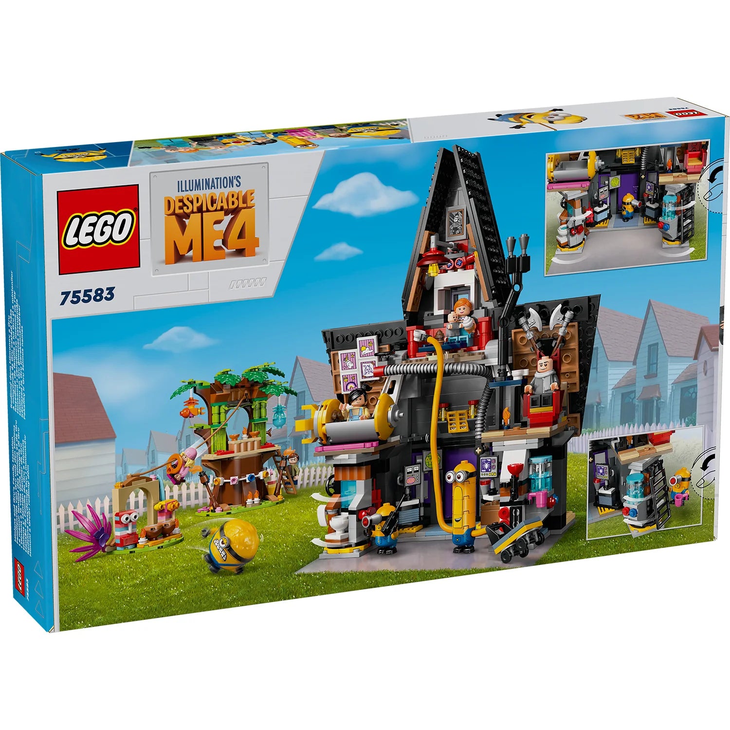 LEGO® Despicable Me 4 - Minions and Gru's Family Mansion