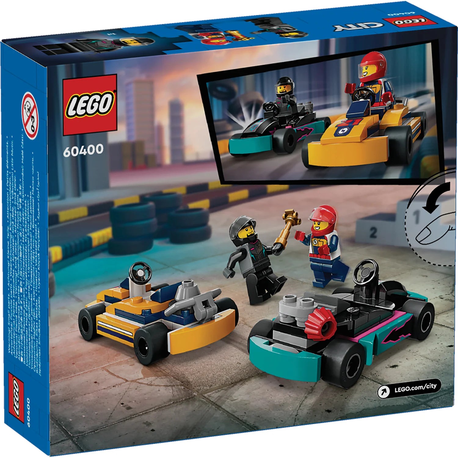 City - Go-Karts and Race Drivers (60400)