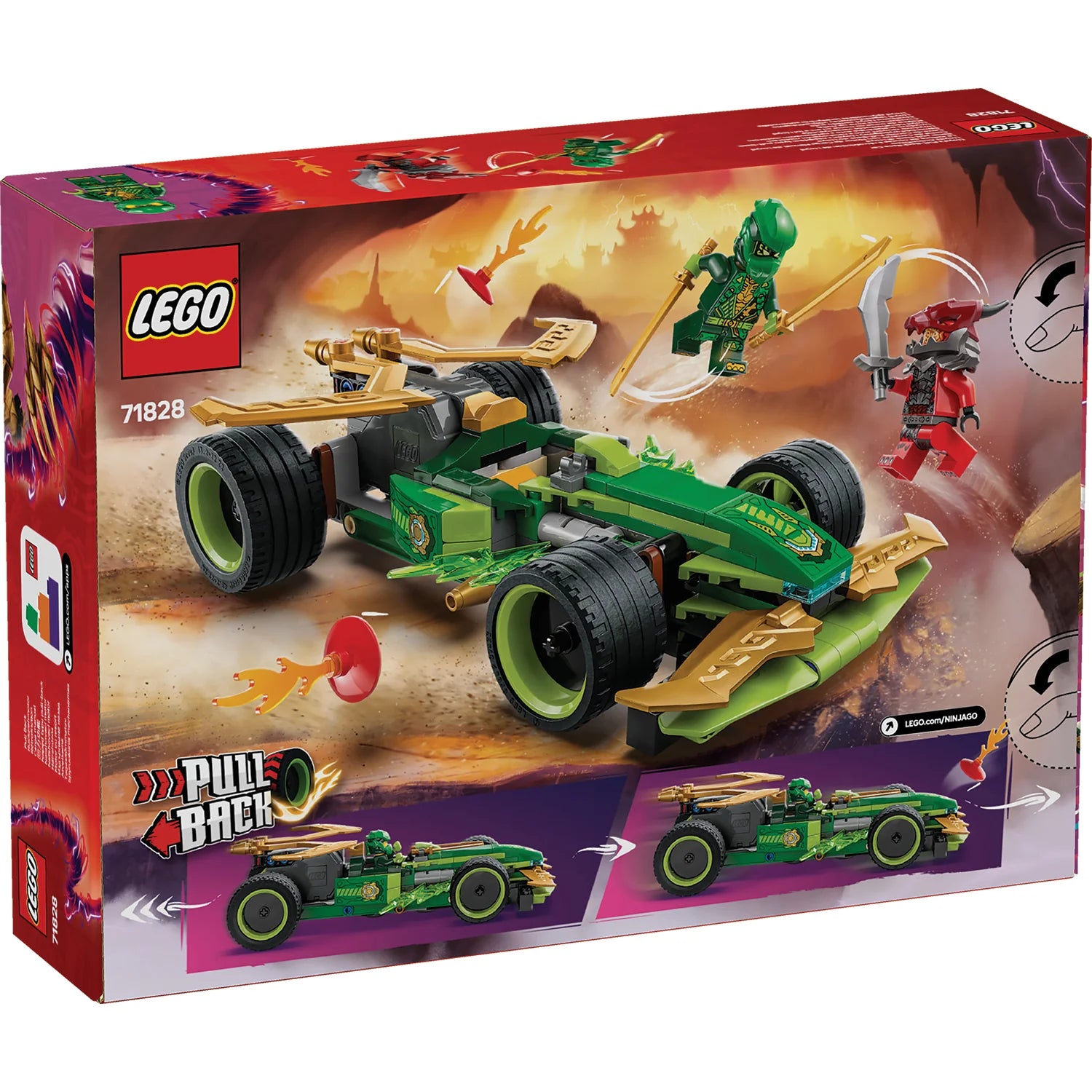 Ninjago - Lloyd's Pull-Back Race Car (71828)