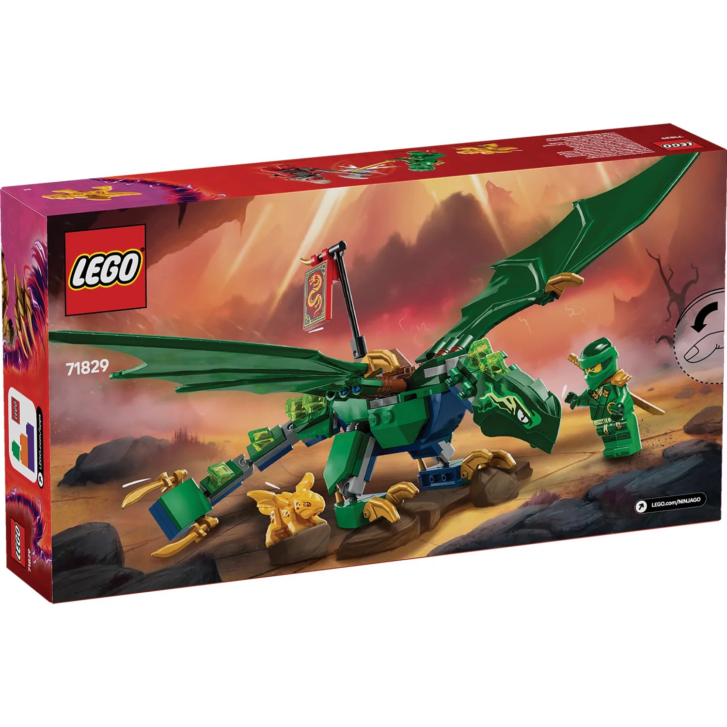 Ninjago - Lloyd's Green Forest Dragon (71829)